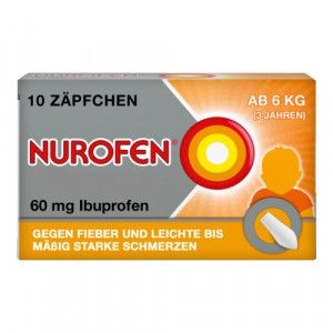 NUROFEN Junior 60 mg Zäpfchen